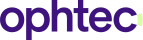 Ophtec logo.